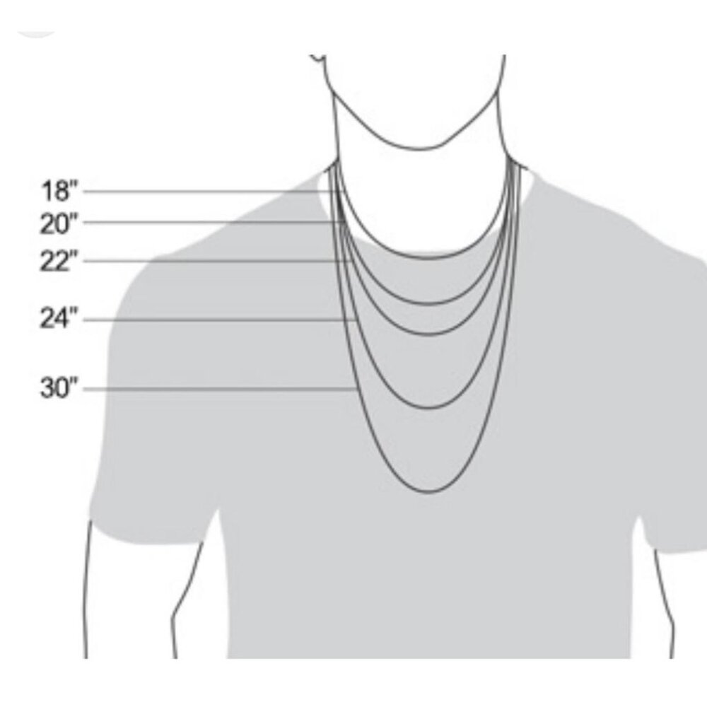 Black Dog Tag Necklace - Picture 4 of 9